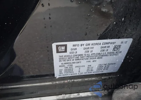 2022 Buick Encore Gx Fwd Select z USA, uszkodzony, nr VIN KL4MMDSL4NB133872